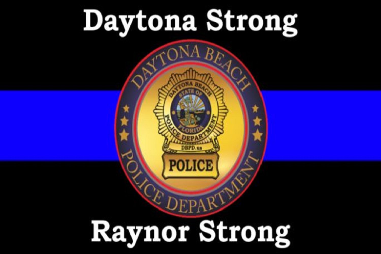 Yard Signs Available To Show Support For DBPD Officer Raynor