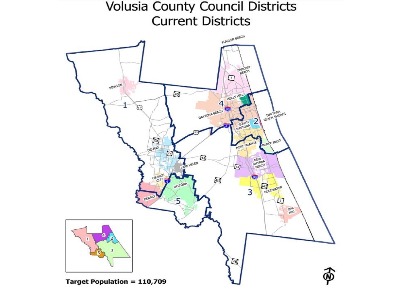 Volusia County Proposed Redistricting Maps Available Online