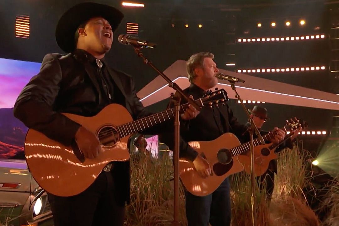 ‘the Voice Blake Shelton Top 5s Noivas Join Forces On ‘home During Season Finale Watch 