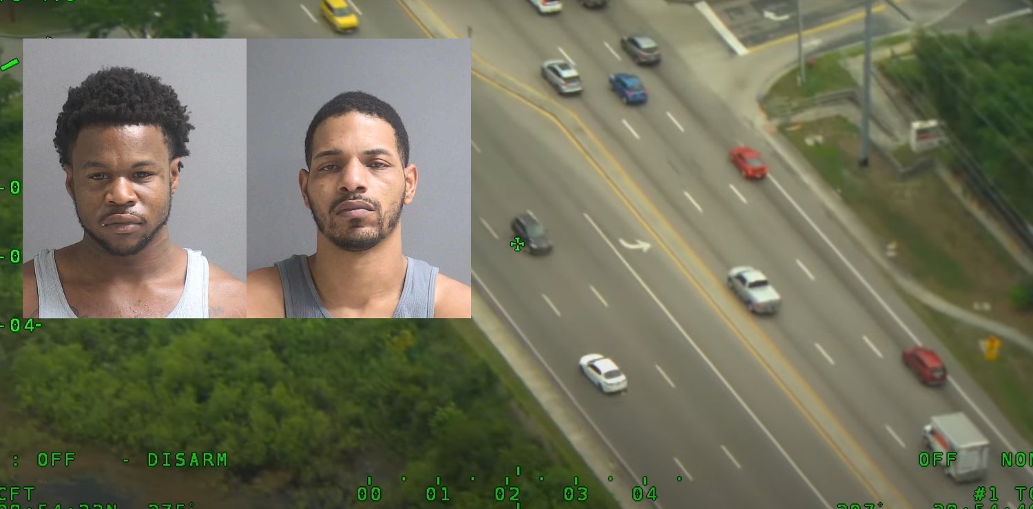 VIDEO: Fleeing Suspects Stuck In Wrong-Way Traffic Arrested By Deputies ...